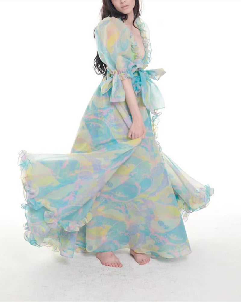 Quinn Maxi Dress-Multicolored