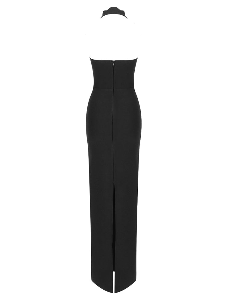 Morgan Maxi Dress-Black