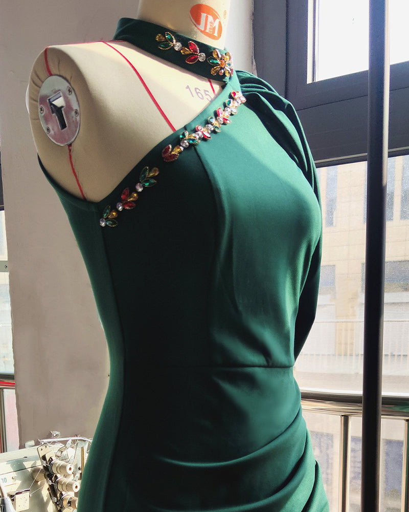 Ruby Maxi Dress-Green