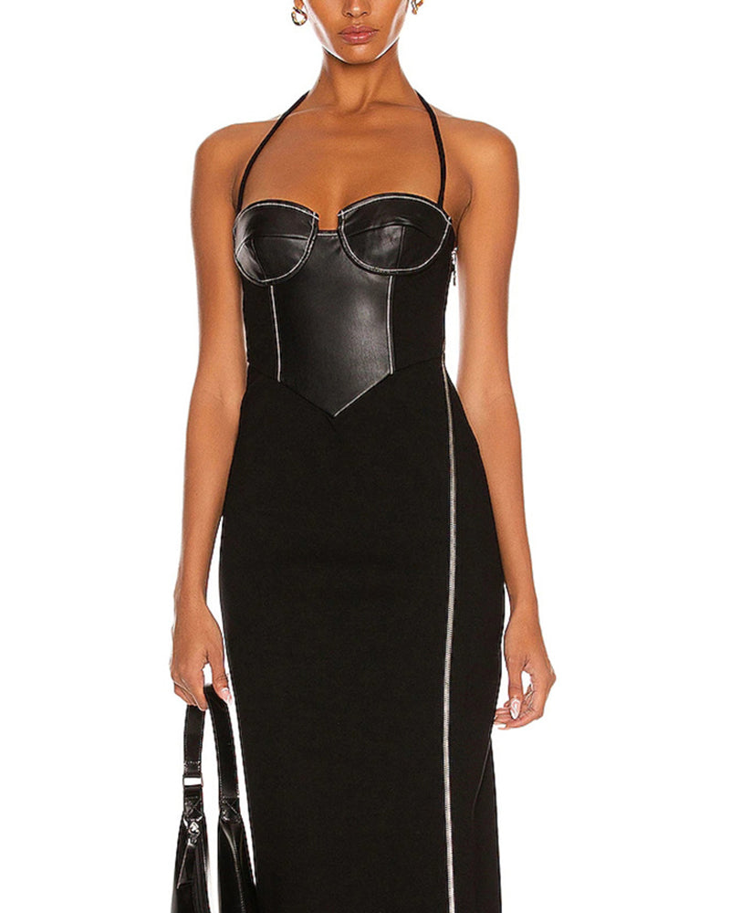 Isabella Maxi Dress-Black