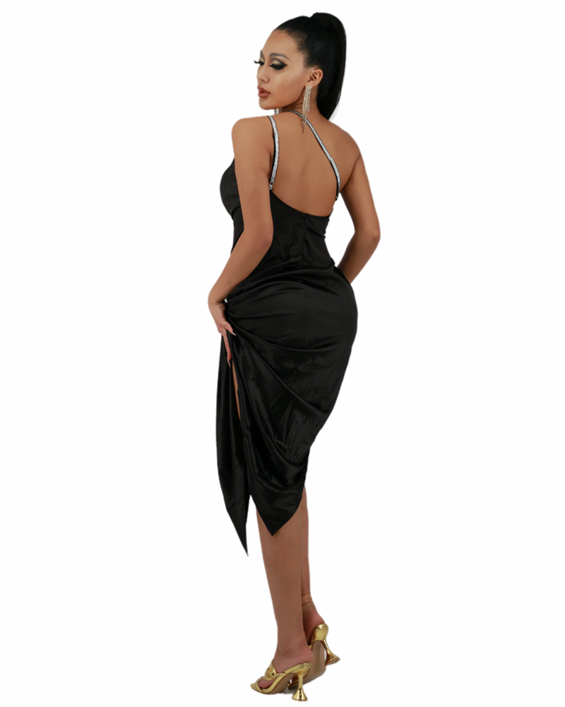 Kayley Maxi Dress-Black