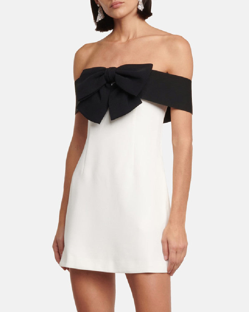 Alanna Mini Dress-White