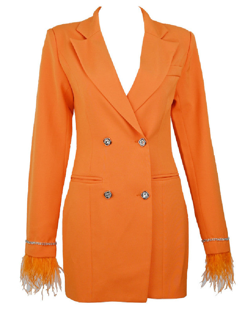 Sierra Mini Dress-Orange
