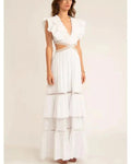 Amanda Maxi Dress-White