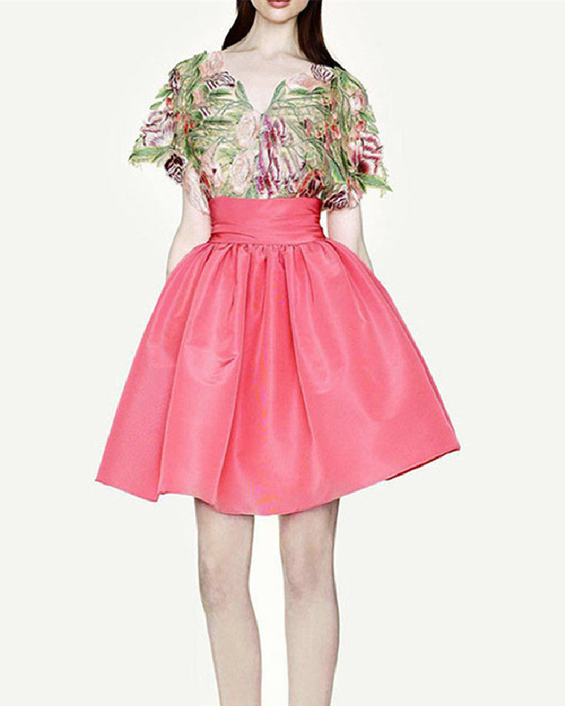 Shiloh Mini Dress-Pink