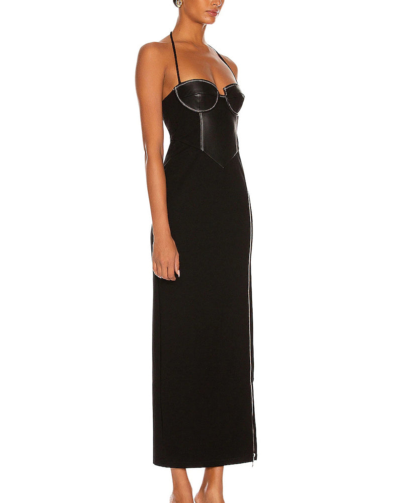 Isabella Maxi Dress-Black