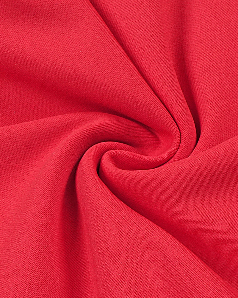 Autumn Maxi Dress-Red