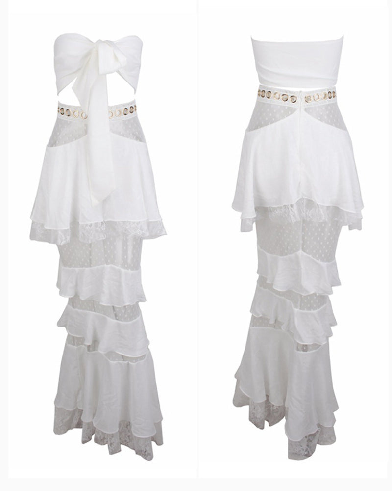 LETICIA TWO PIECE-WHITE