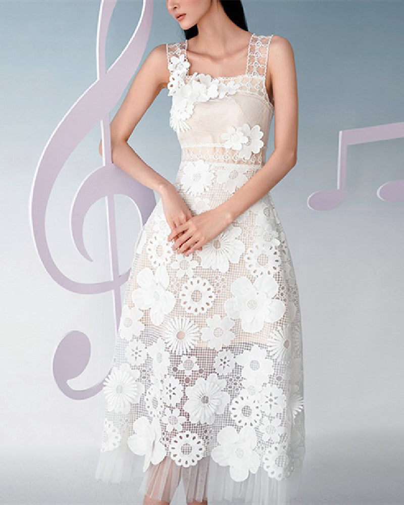 Amelie Maxi Dress-White bequeendress Amelie Maxi Dress-White bequeendress