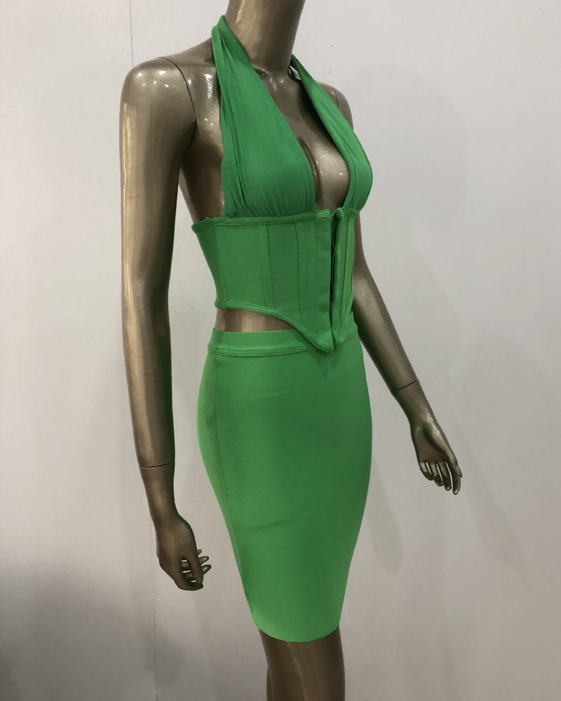 Mireya TWO PIECE-GREEN