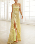 Saige Maxi Dress-Yellow