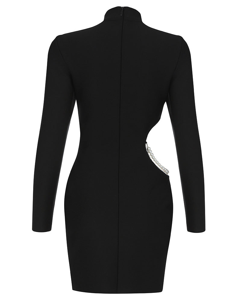 Janiah Mini Dress-black