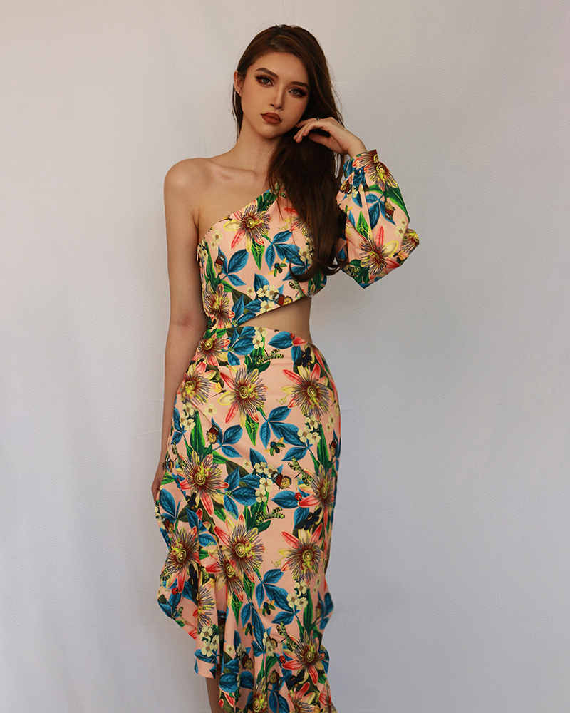 Shaylee Maxi Dress-Multicolored