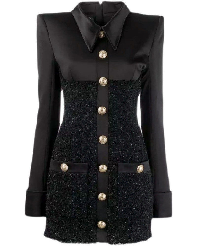 Madison Mini Dress - Black