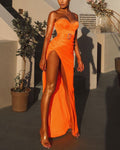 Annabelle Maxi Dress - Orange