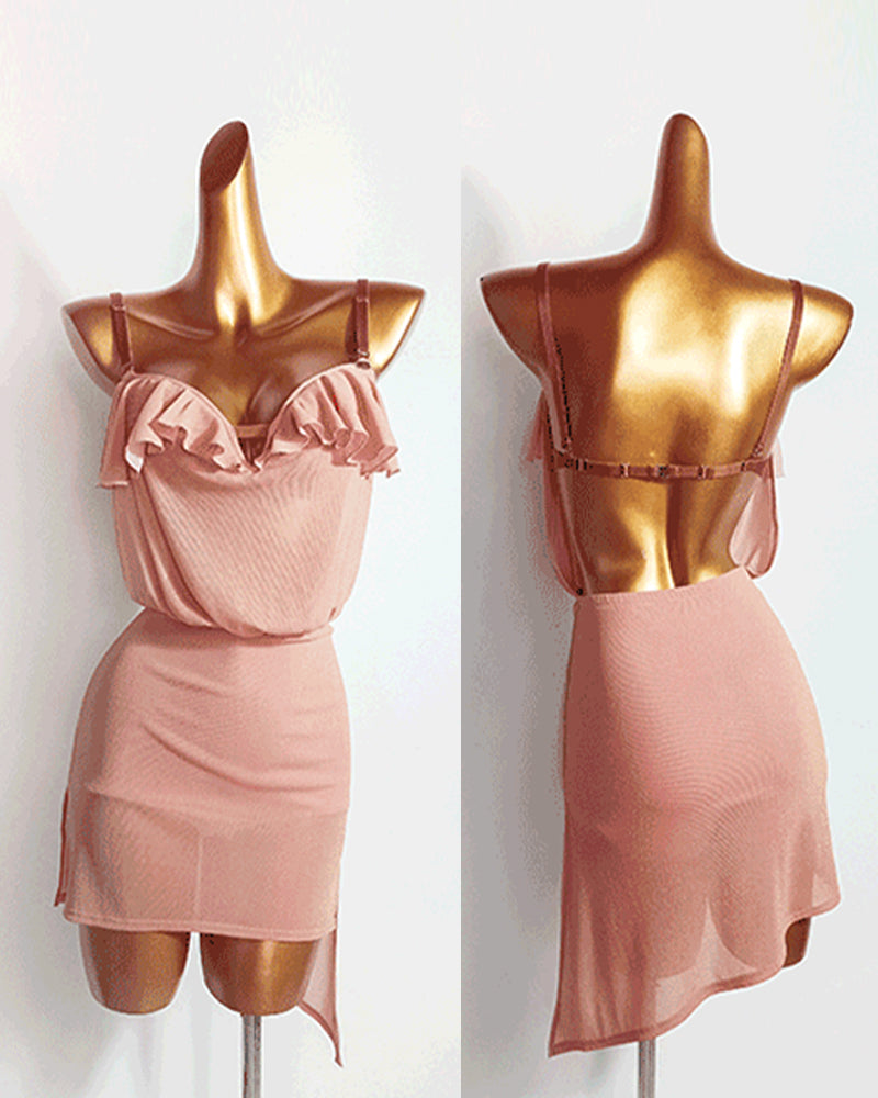 Jada Mini Dress-Pink