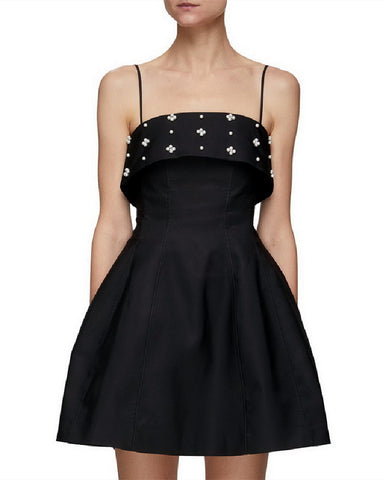 Kaylen Mini Dress-Black